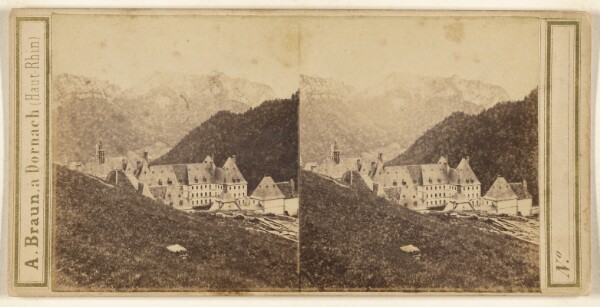 Adolphe Braun, La Grand-Chartreuse. (Isere).
