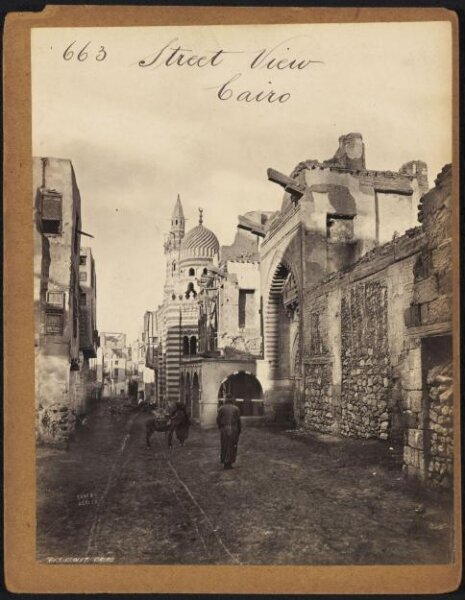 Francis Frith, Street View.  Cairo