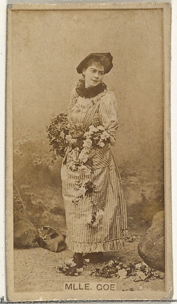 W. Duke, Sons & Co., Miss Isabelle Coe, from the Actors and Actresses series (N145-8) issued by Duke Sons & Co. to promote Duke Cigarettes