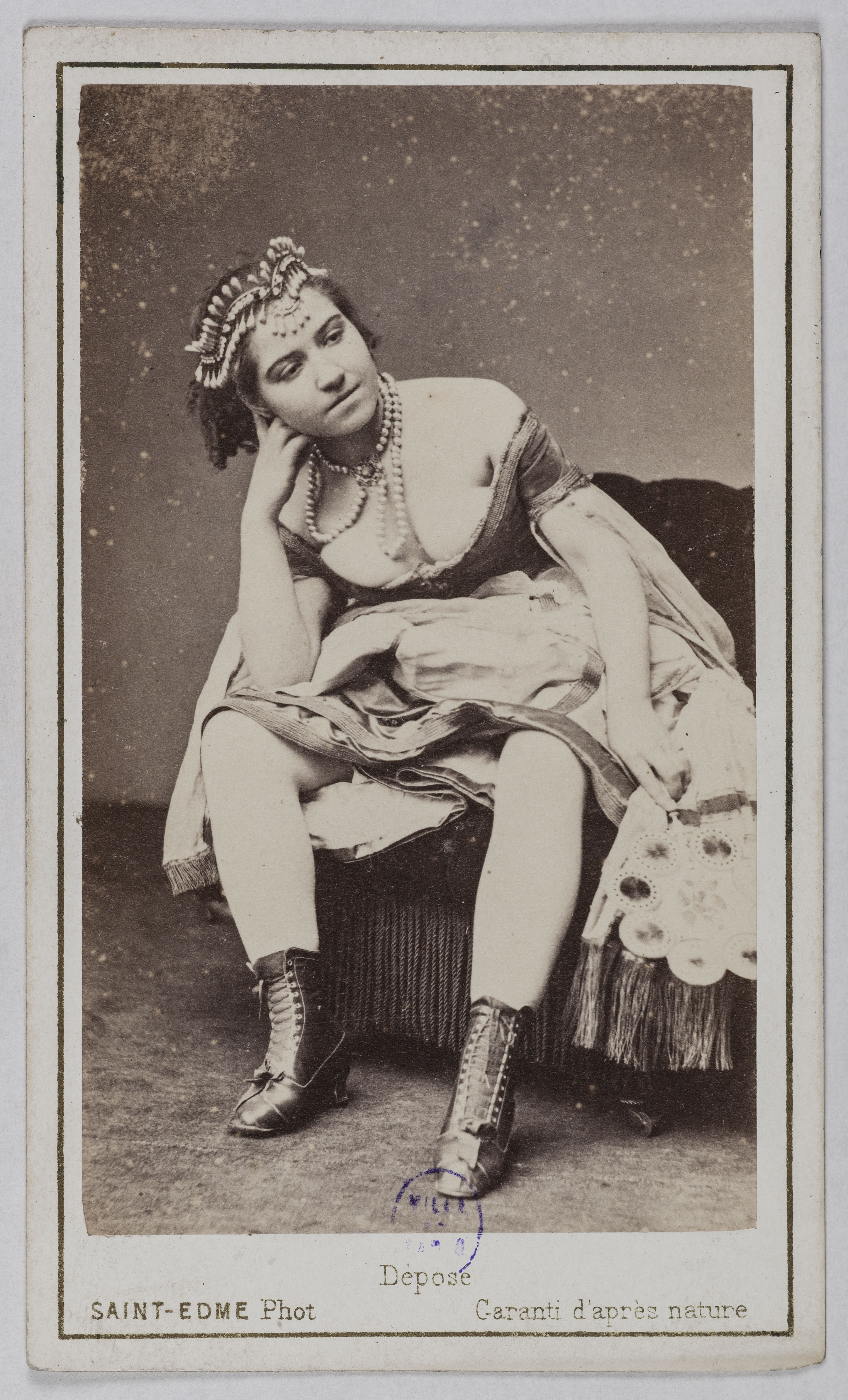 Saint-Edme, Portrait de Gabrielle (actrice)