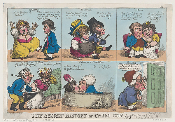 Thomas Rowlandson, The Secret History of Crim Con, Fig. 2
