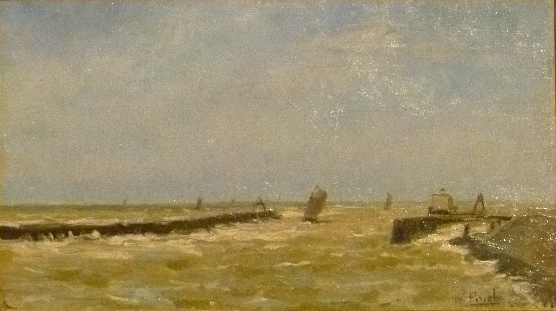 Alfred William Finch, Harbor Entrance Ostend