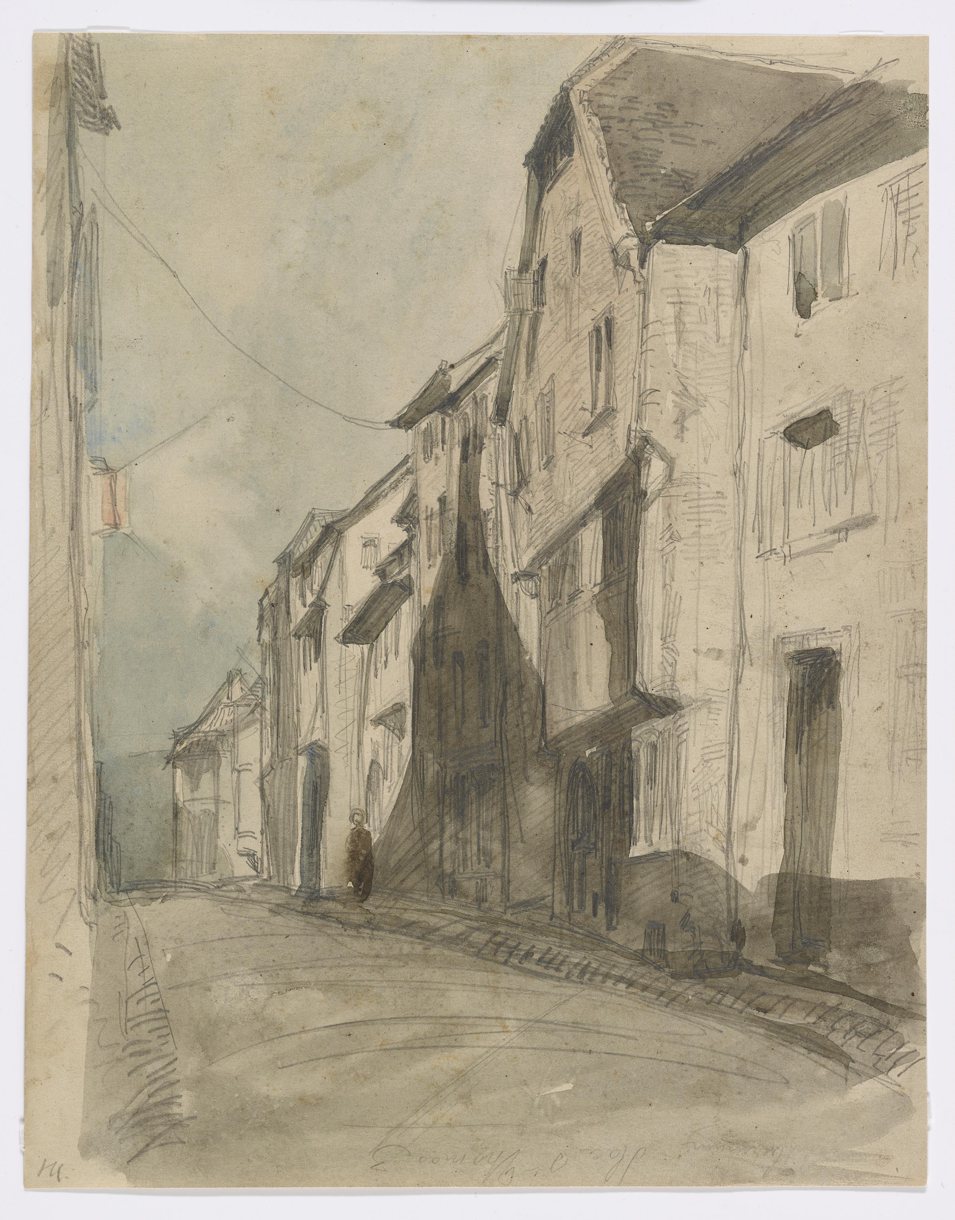 James McNeill Whistler, A Street at Saverne