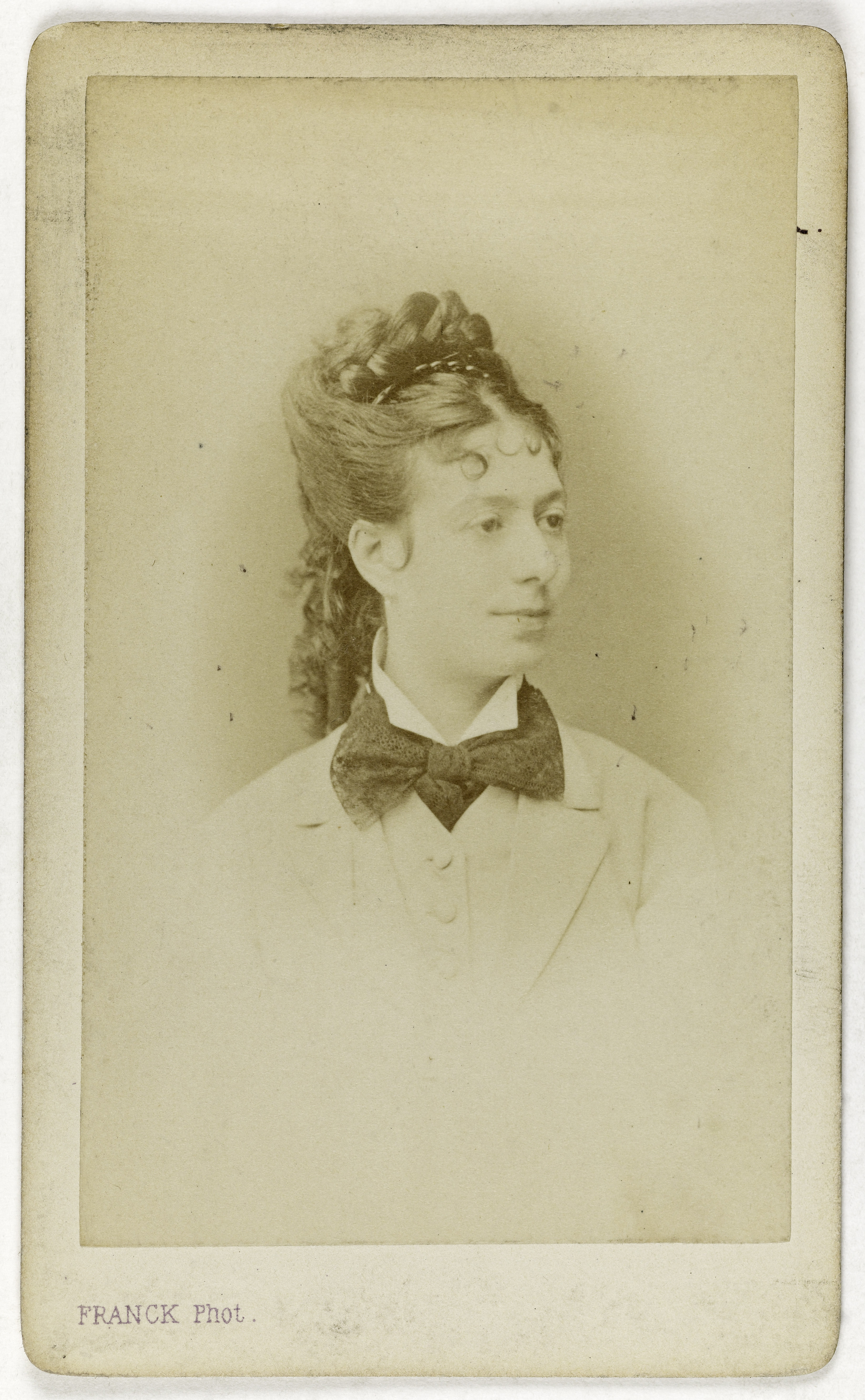 Franck, Portrait de Moyse, danseuse à l'Opéra.