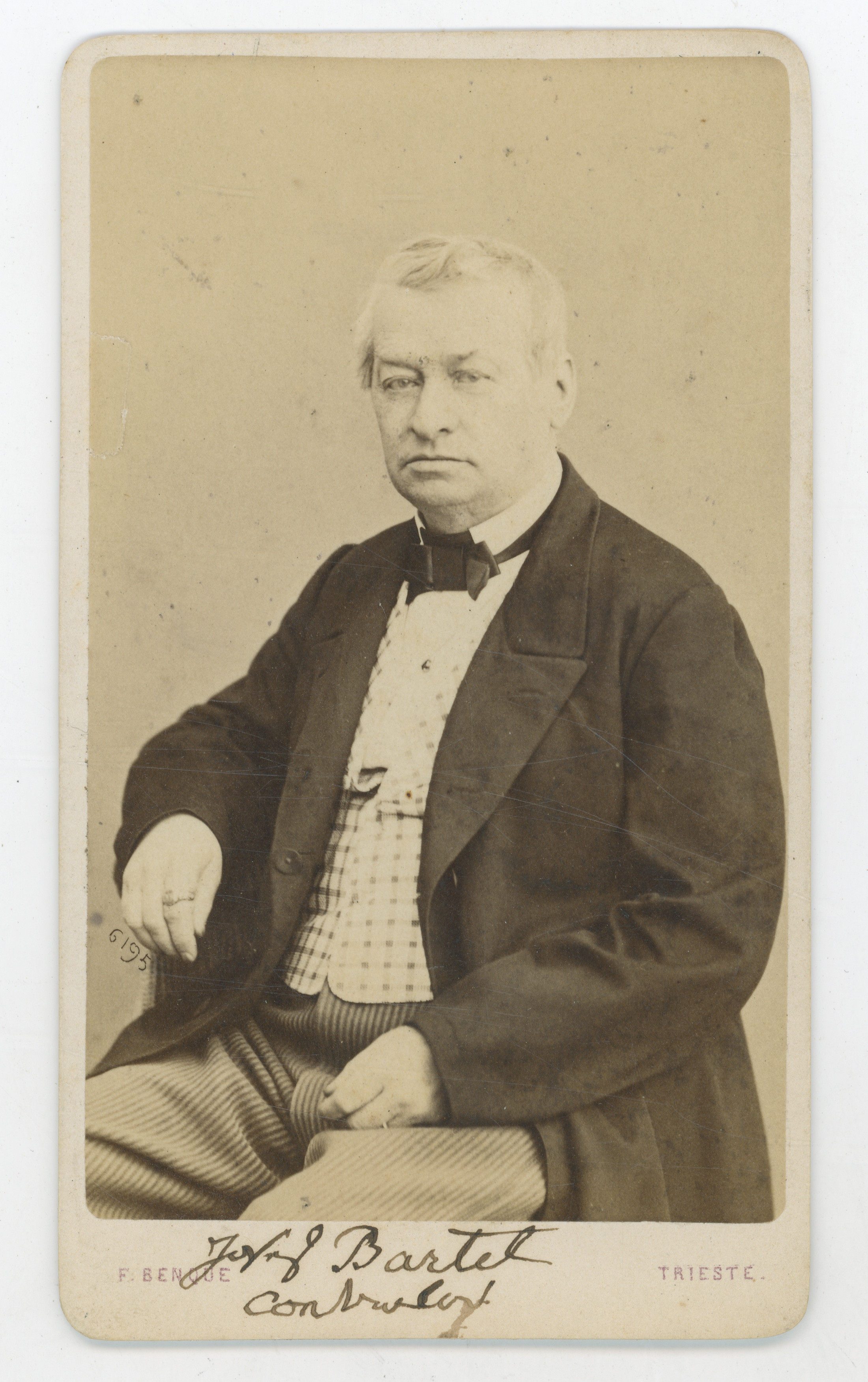 Franz (Francesco) (1841-03-12––1921-03-30) Benque, Josip Bartel