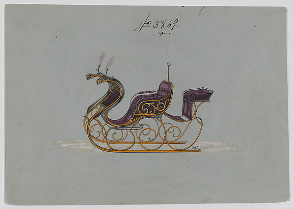 Brewster & Co., Sleigh with Rumble Seat #3869