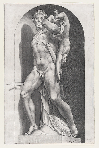 Anonymous, Atreus Farnese, from "Speculum Romanae Magnificentiae"
