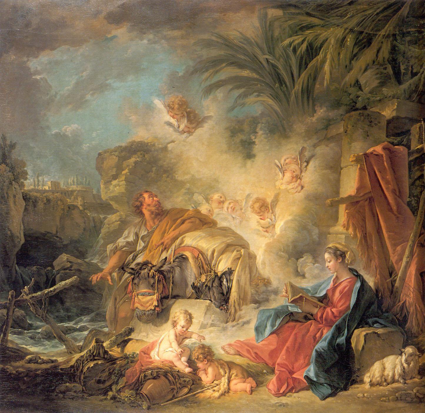 François Boucher, Rest on the Flight into Egypt