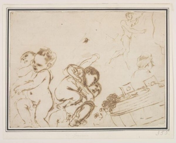 Guercino, Drawing