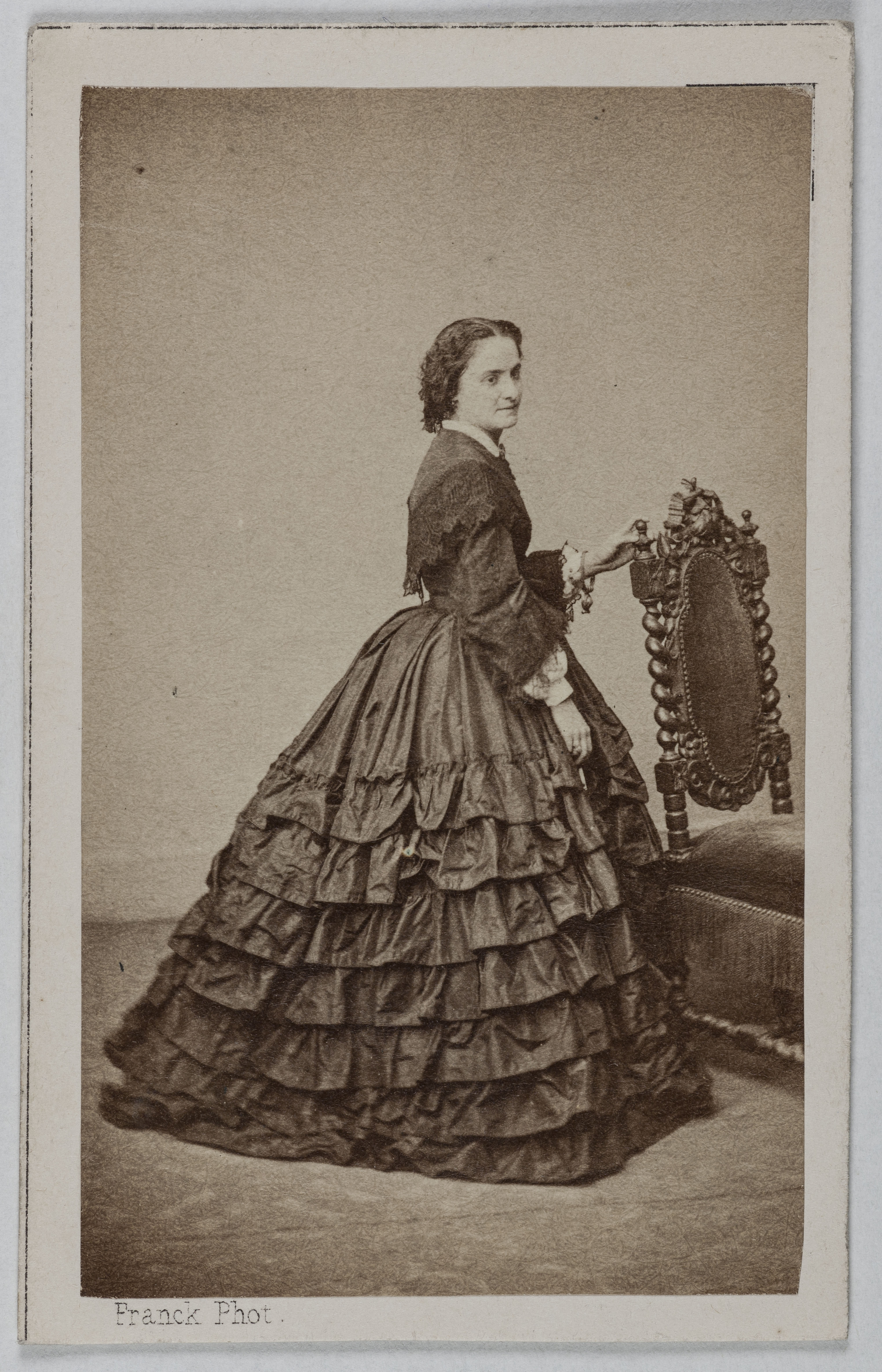 Franck, Portrait de Félix Dinah ou Dinah-Félix (1836-1909) (sœur de Rachel, actrice)