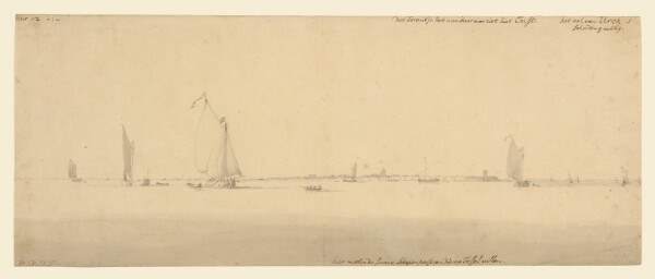 Willem van de Velde the Younger, Calm Sea