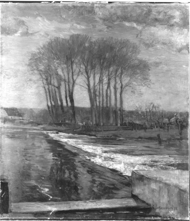 Gustav Schönleber, Baumgruppe in Besigheim