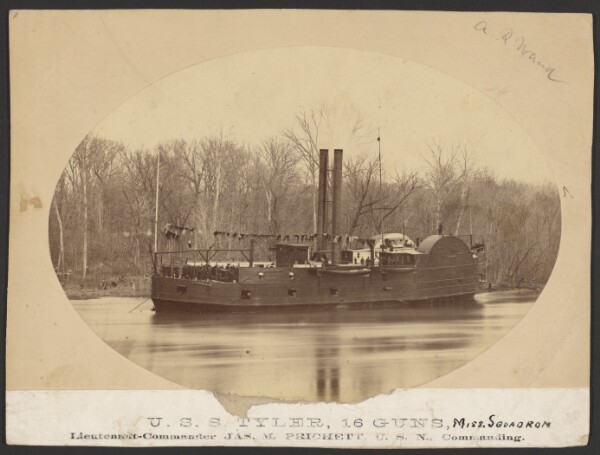 Unknown, U.S.S. Tyler, 16 Guns, Mississippi Squadron