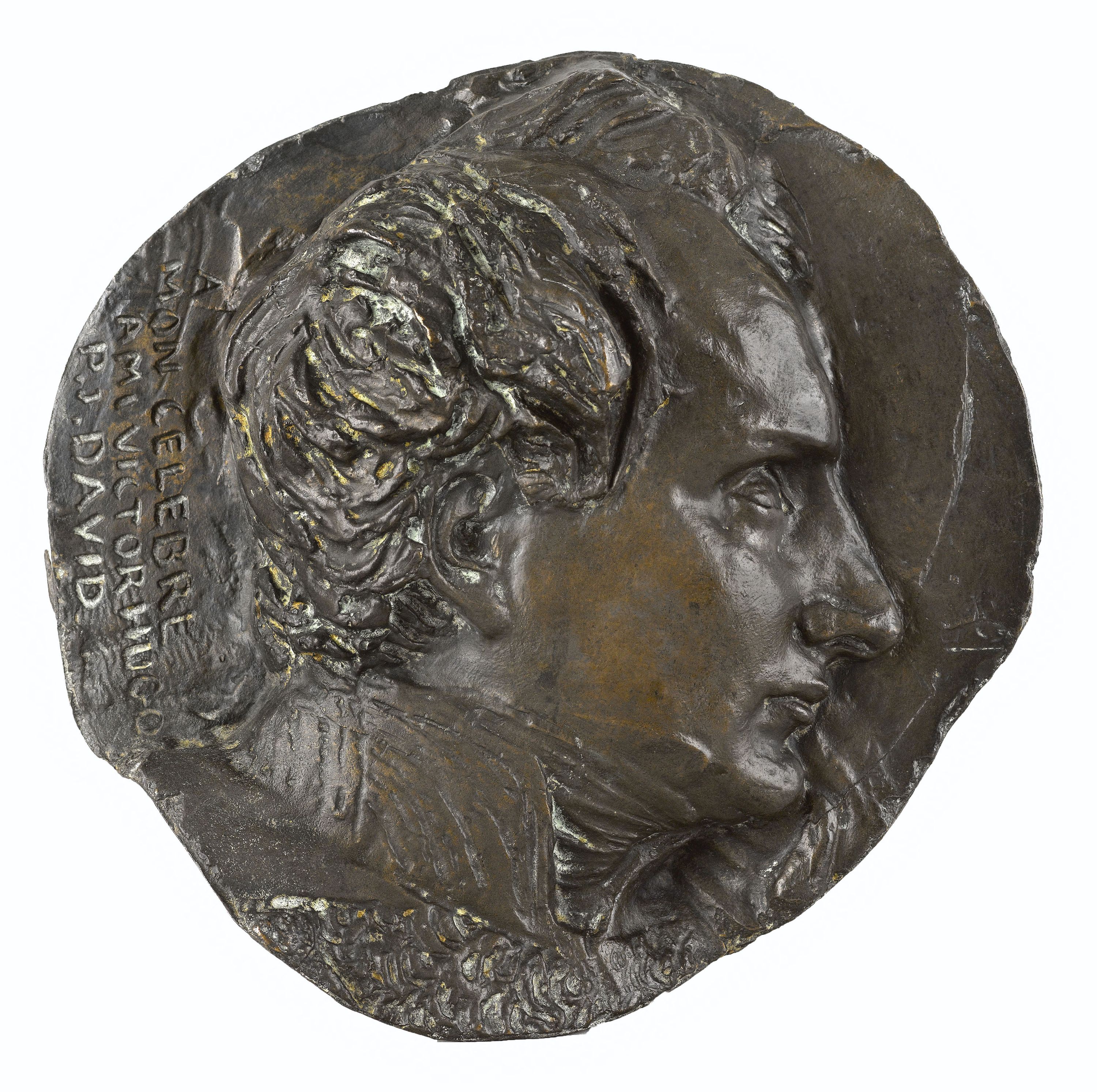 David d'Angers, portrait de Victor Hugo (1802-1885)