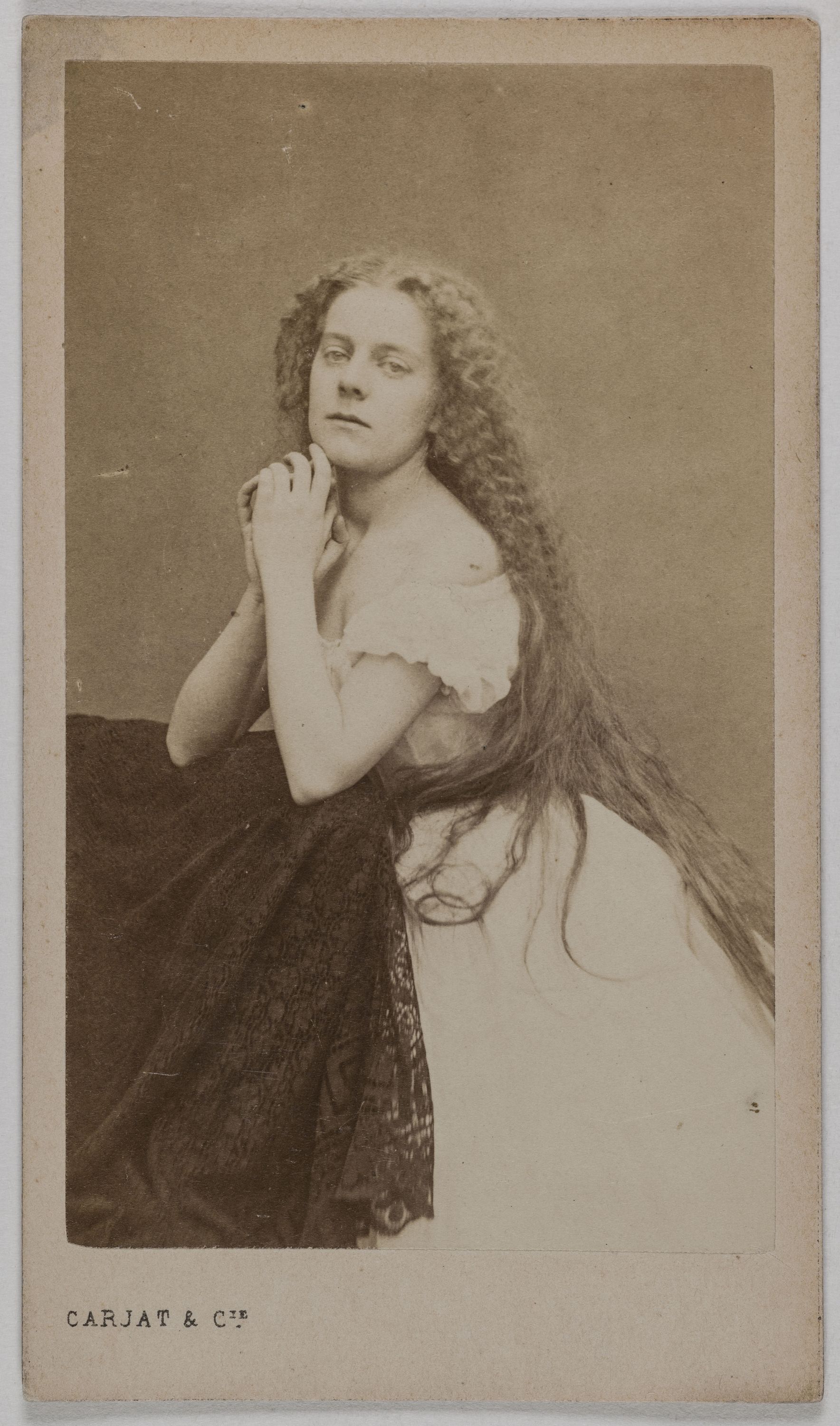 Etienne Carjat, Portrait de Brigny (de) (?), (actrice)