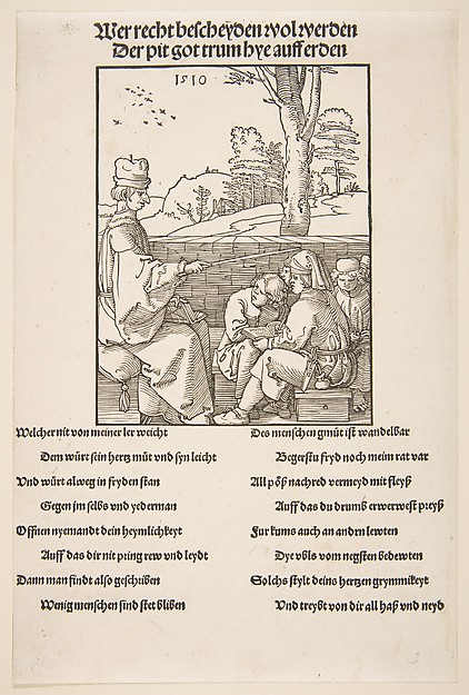 Albrecht Dürer, The Schoolmaster