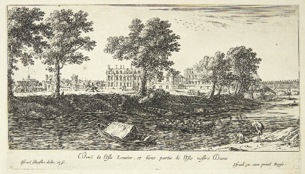 Herman van Swanevelt, Udsigt over Île Saint-Louis