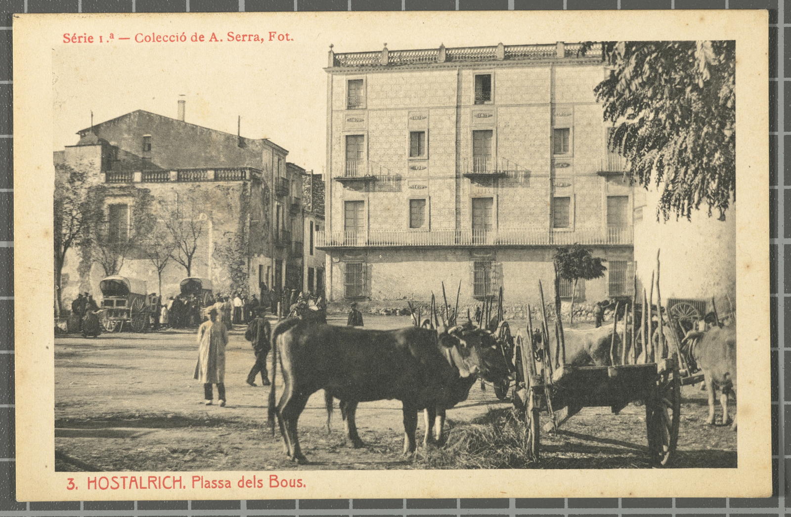 Desconegut, 3. Hostalrich. Plassa dels Bous.