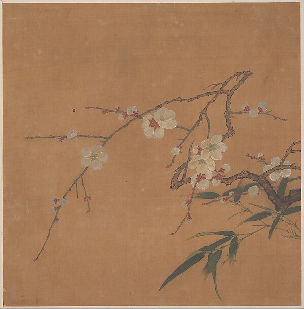 Unidentified artist, Flowering Plum and Bamboo