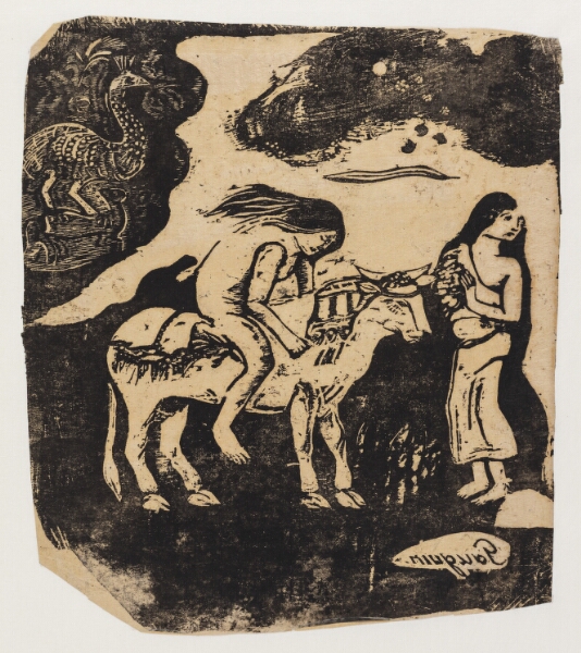Paul Gauguin, Enlèvement d'Europe