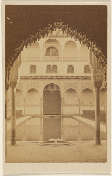 Unknown, [Reflecting pool, The Alhambra]