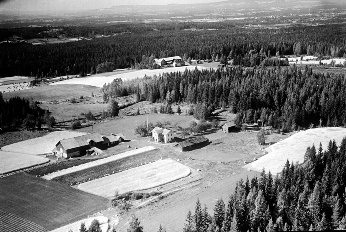 Widerøes Flyveselskap A/S, FLYFOTO, SVENBY 257-2, BAK BRUNSTAD 257-1, ÅSBYGDA