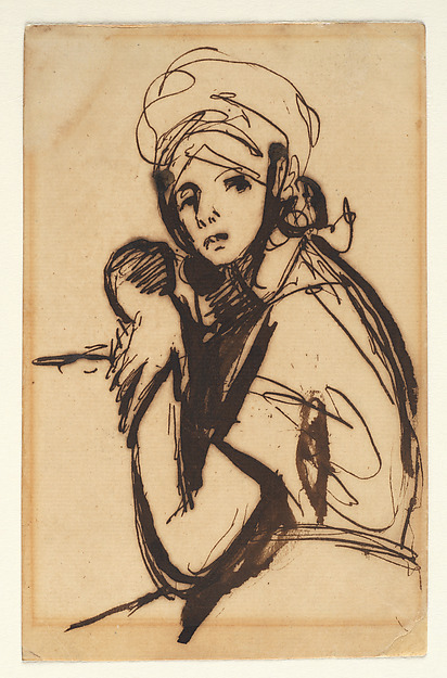 George Romney, Half-Figure of a Young Woman