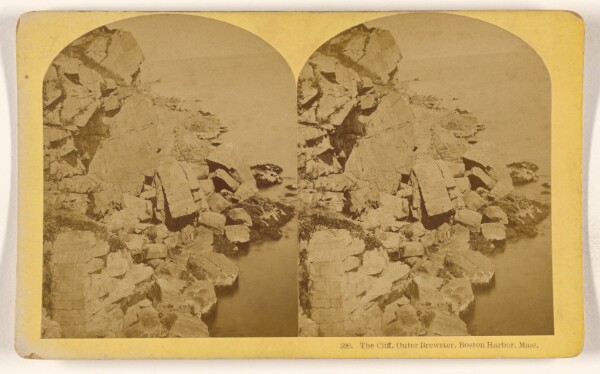 Benjamin West Kilburn, The Cliff, Outer Brewster, Boston Harbor, Mass.