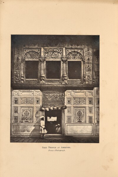 Felice Beato, Sikh Temple at Amritsir