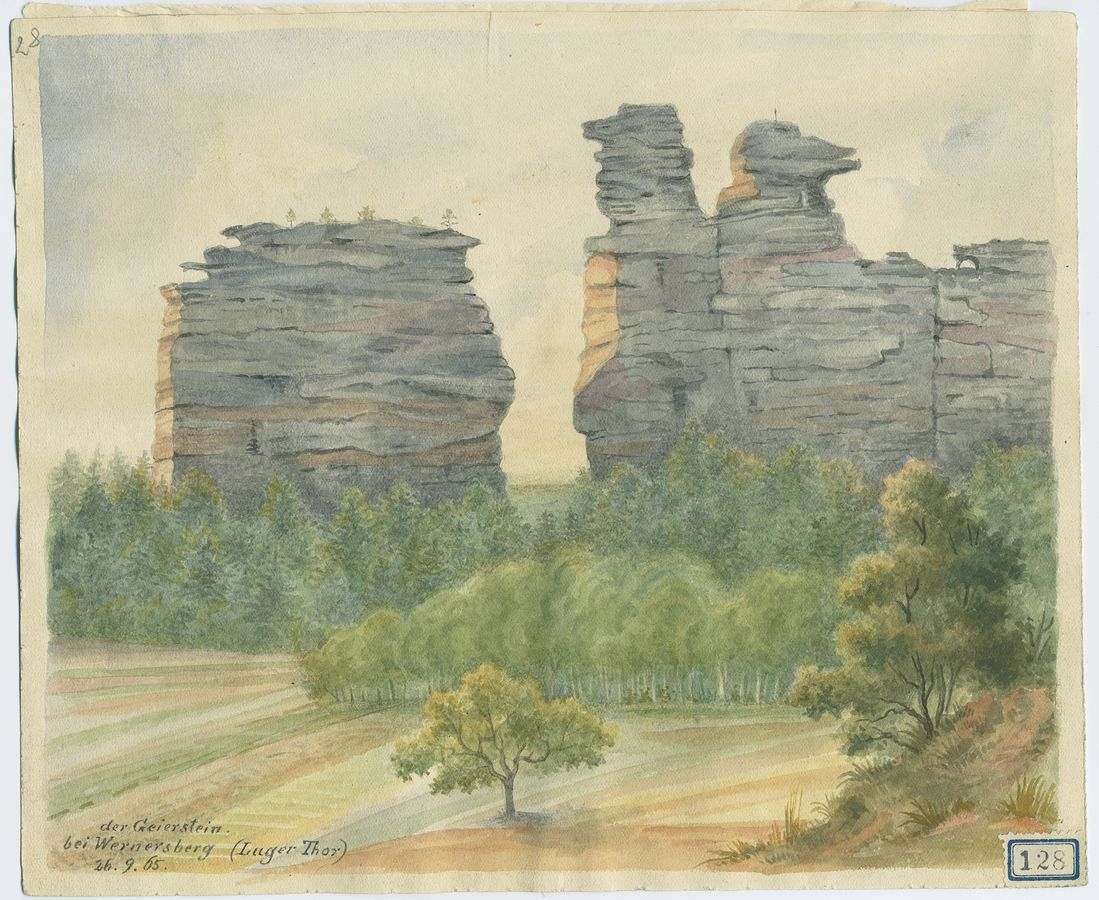 Fritz Bamberger, Geierstein bei Wernersberg