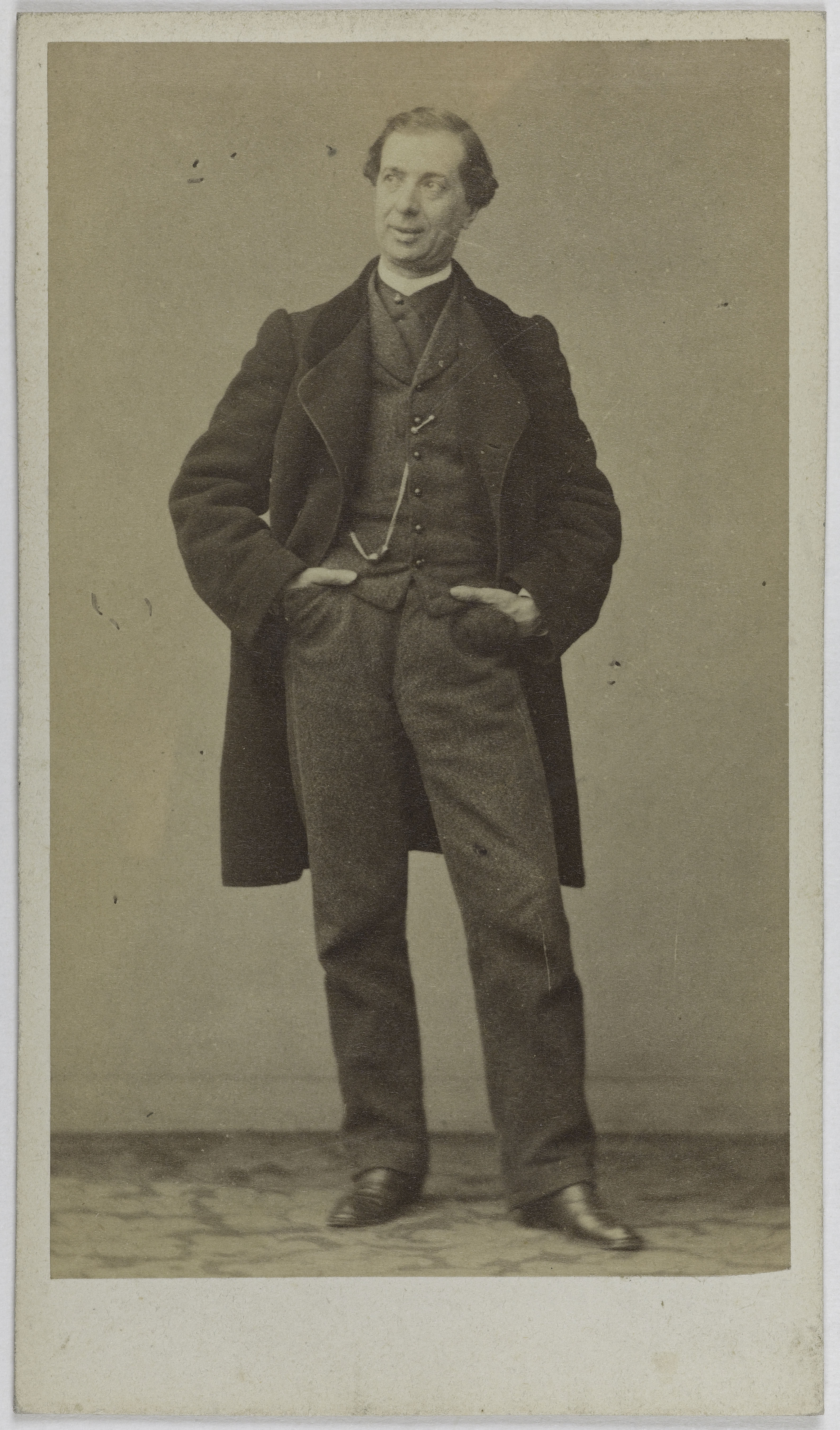 Pierre Petit & Trinquart, Portrait de Charles Irénée Poirier Fils, (1813-1875), (acteur)