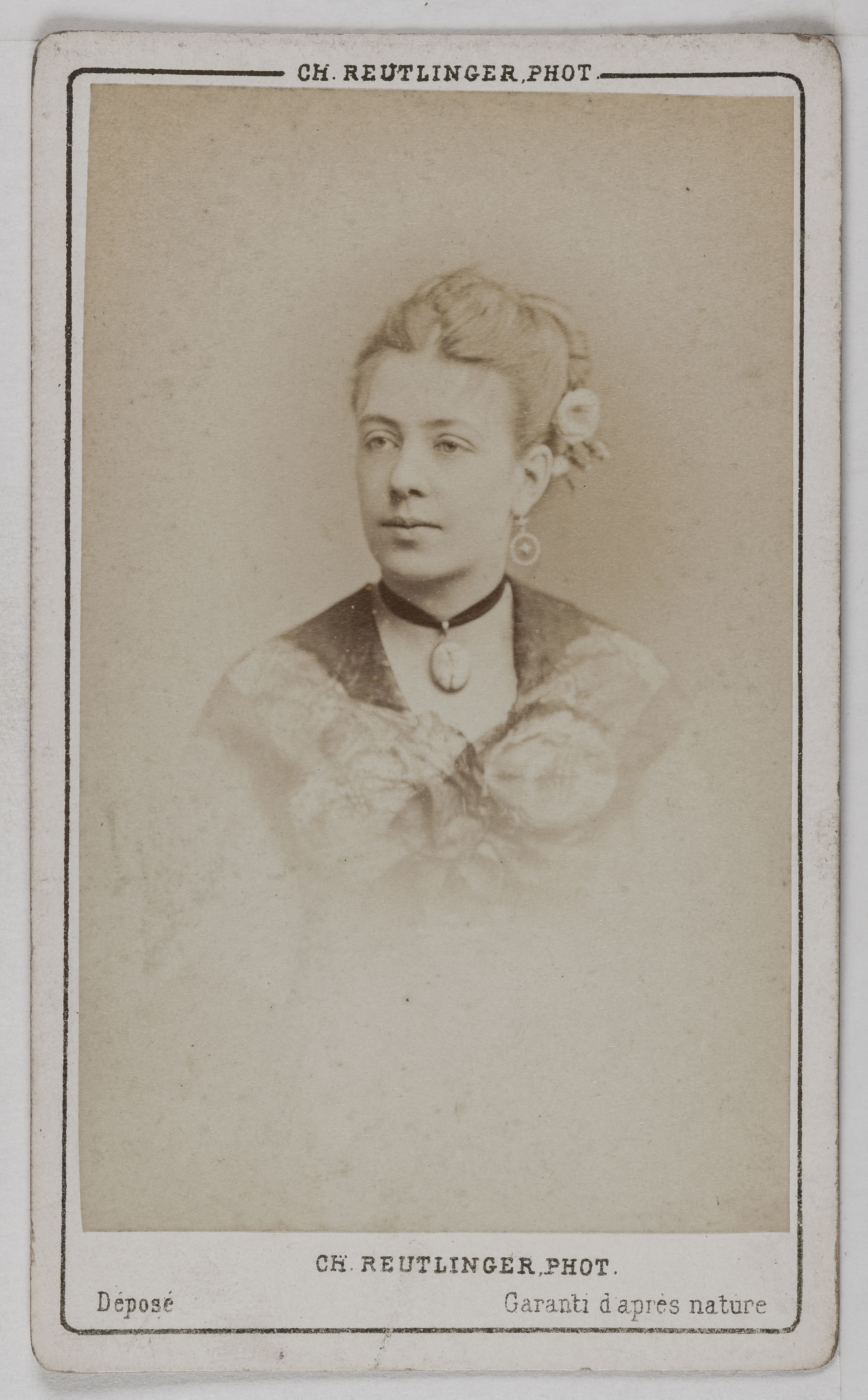 Charles Reutlinger, Portrait de Malo, (actrice)