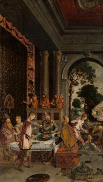 anonymous, Parable of the Rich Man and Poor Lazarus