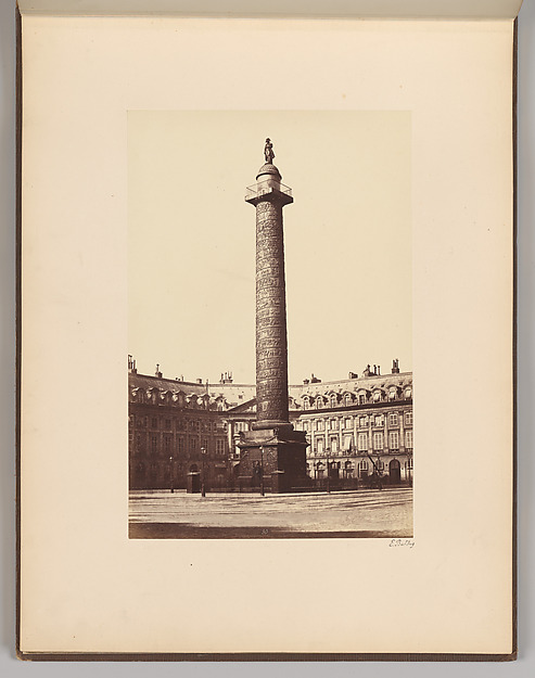 Edouard Baldus, Colonne Vendôme