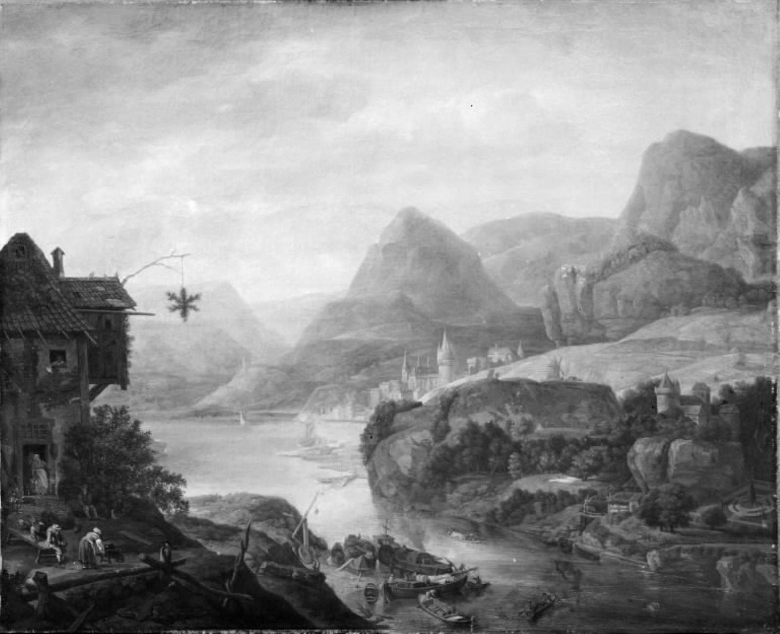Herman Saftleven, Flodlandskab