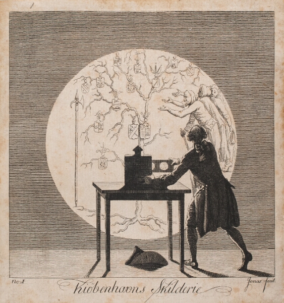J.F. Clemens, "Kiøbenhavns Skilderie". Nr. 1