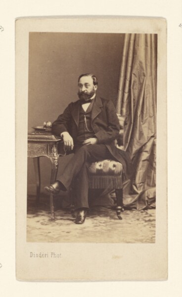 Disdéri & Cie., Portrait of a Bearded Man