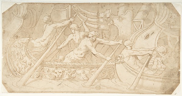 Anonymous, Italian, 16th century, Roman Galley