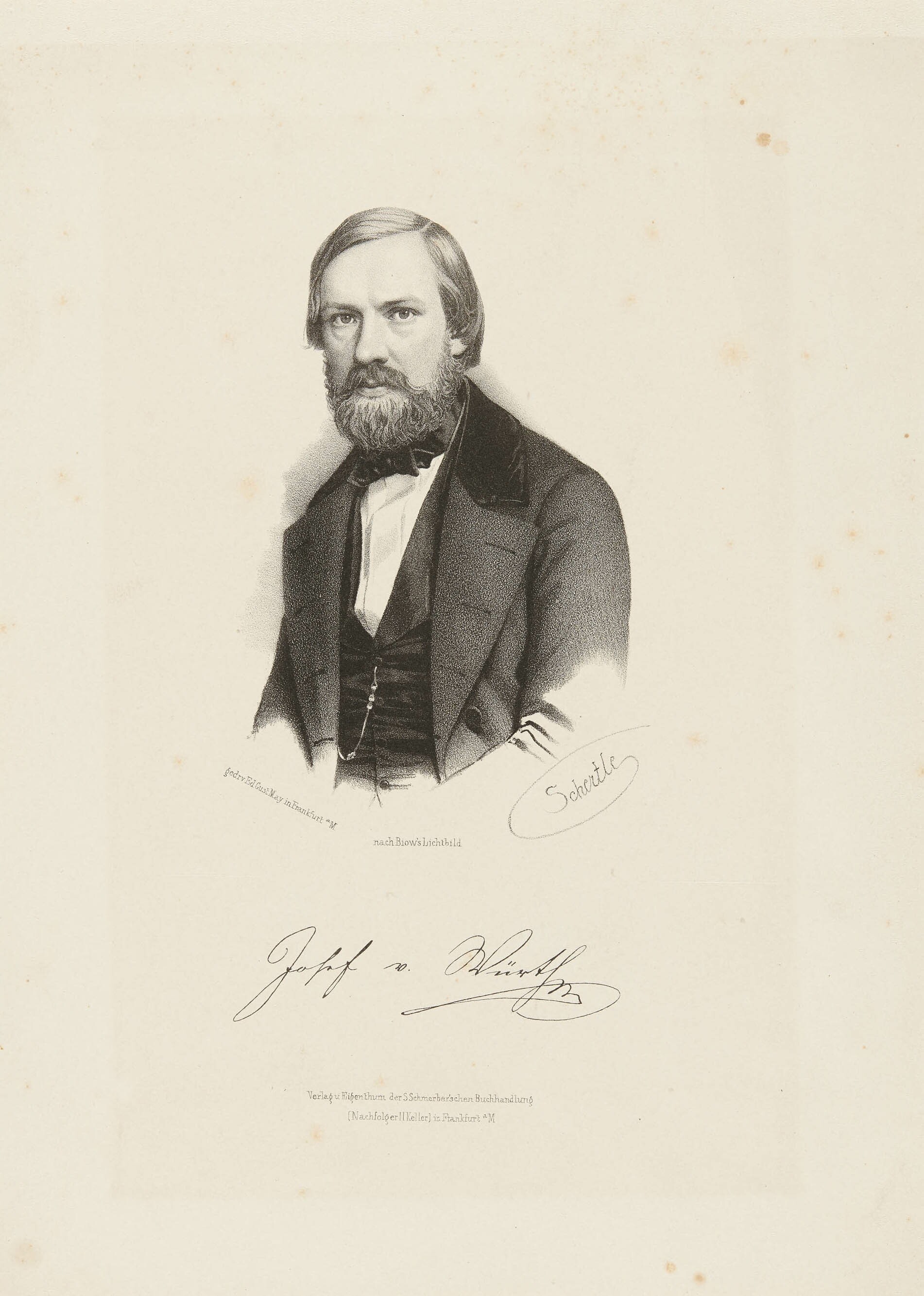 Valentin Schertle, Bildnis Josef von Würth