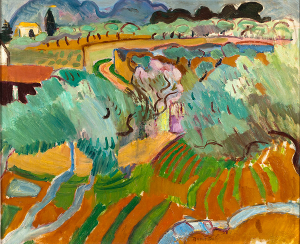 Raoul Dufy, Paysage de Provence