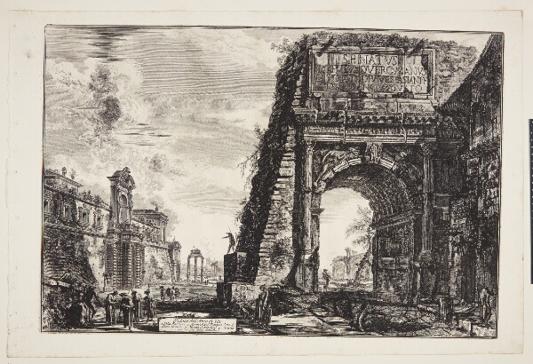 Giovanni Battista Piranesi, Titus' triumfbue og Casino Farnese