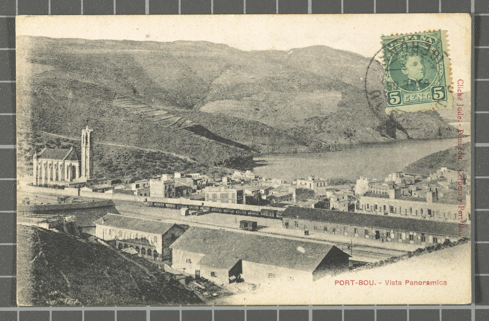 Desconegut, Port-Bou. - Vista panorámica