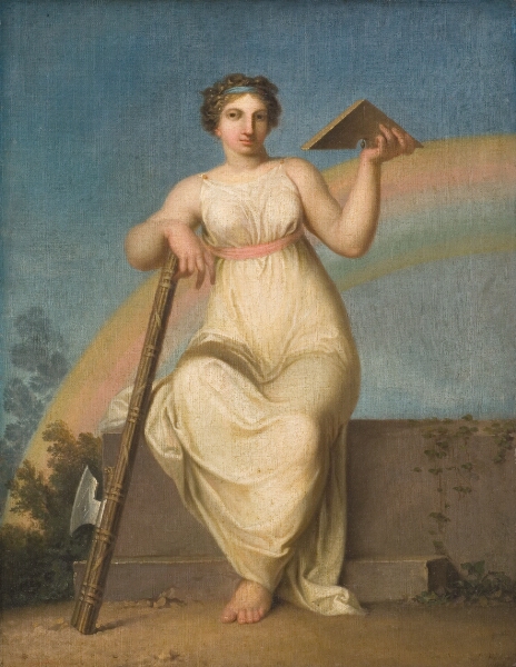 Nicolai Abildgaard, Jurisprudensen. Allegorisk figur