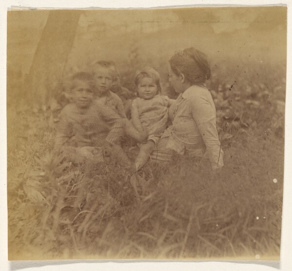 Thomas Eakins, [Frances Eakins Crowell and Four of Her Children]
