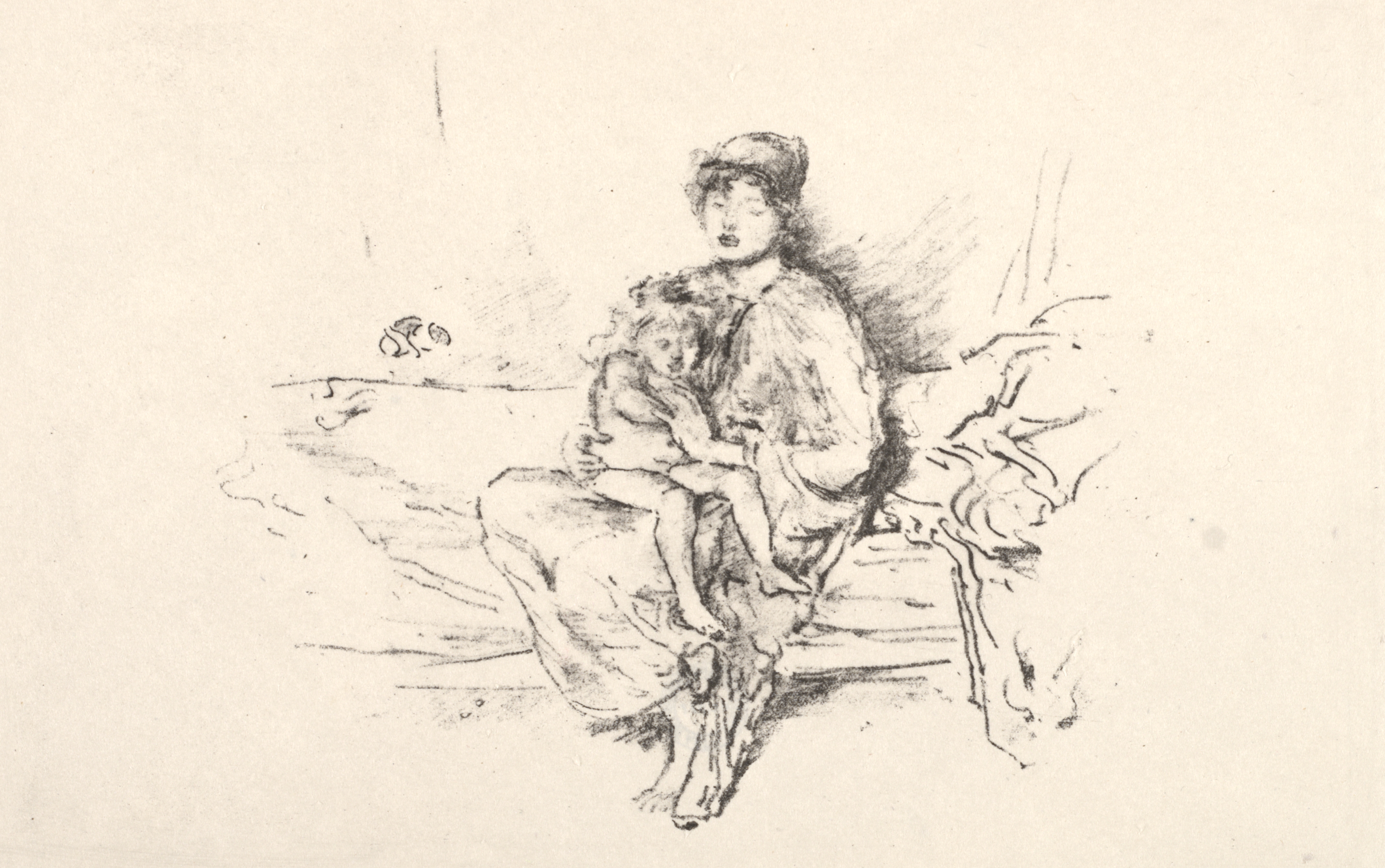 James McNeill Whistler, Mother and Child, No. 2