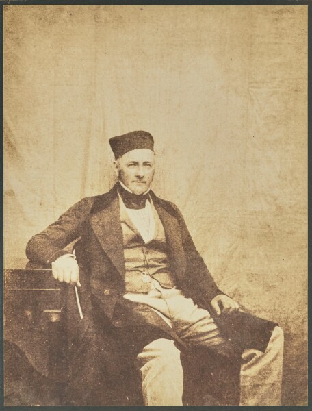 Hippolyte Bayard, [Portrait of a Seated Man]
