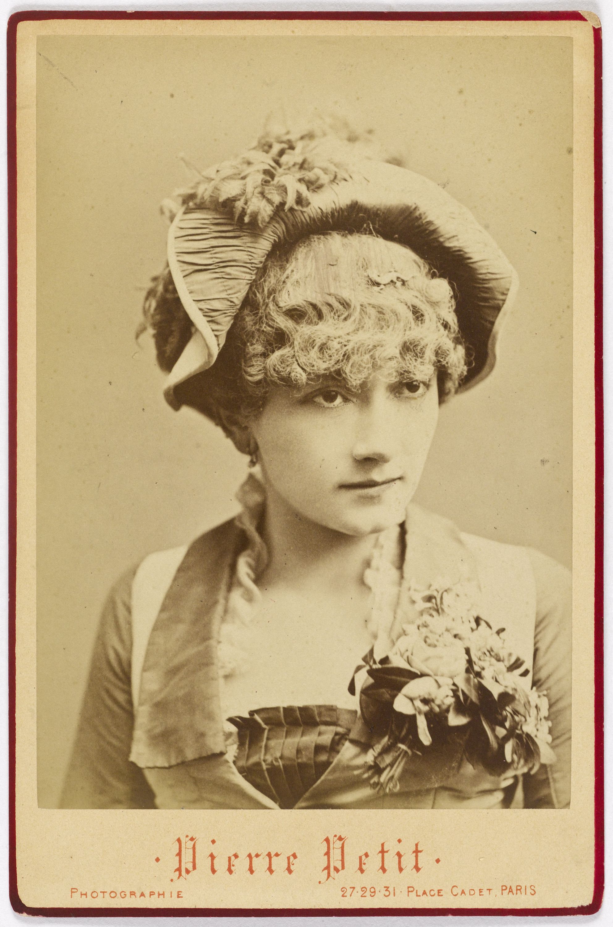 Pierre Petit, Portrait de Béry, actrice