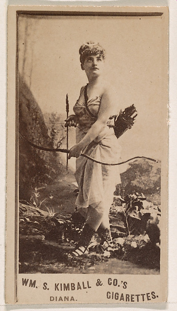 William S. Kimball & Company, Diana, from the Actresses series (N203) issued by Wm. S. Kimball & Co.