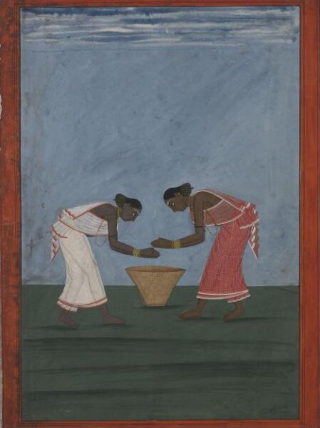 Unknown, Two women dancing and clapping