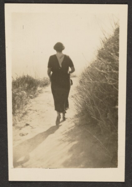 Louis Fleckenstein, [Woman in Dunes]